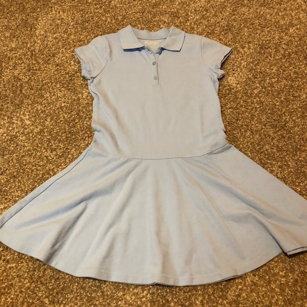 Girls polo uniform dress
